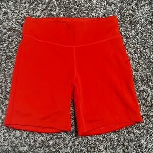 Women's Neon Orange NB Shorts